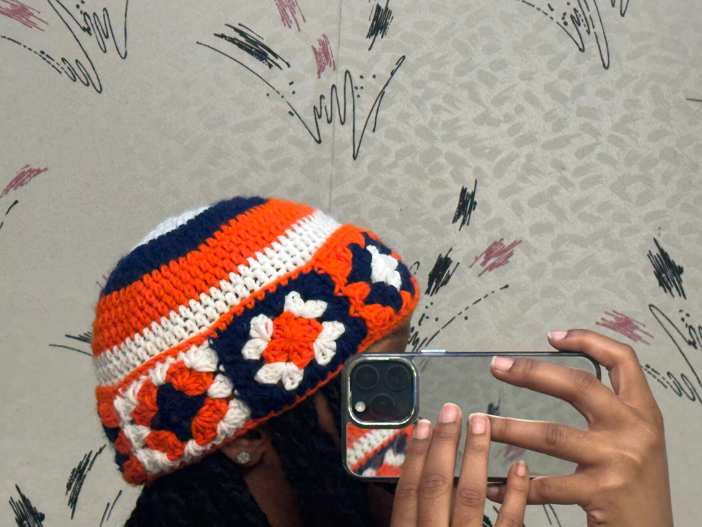 Granny Square Beanie